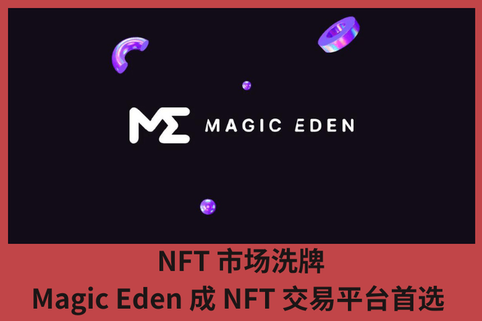 NFT 市場洗牌，Magic Eden 成 NFT 交易平臺首選