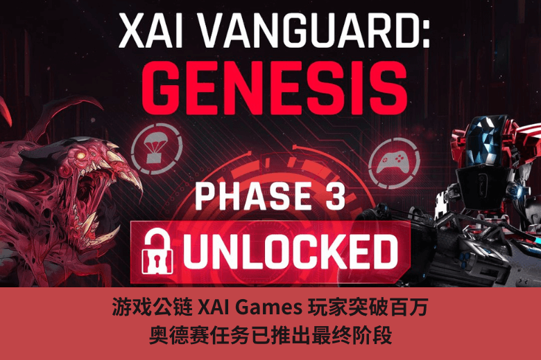 遊戲公鏈 XAI Games 玩家突破百萬，奧德賽任務已推出最終階段