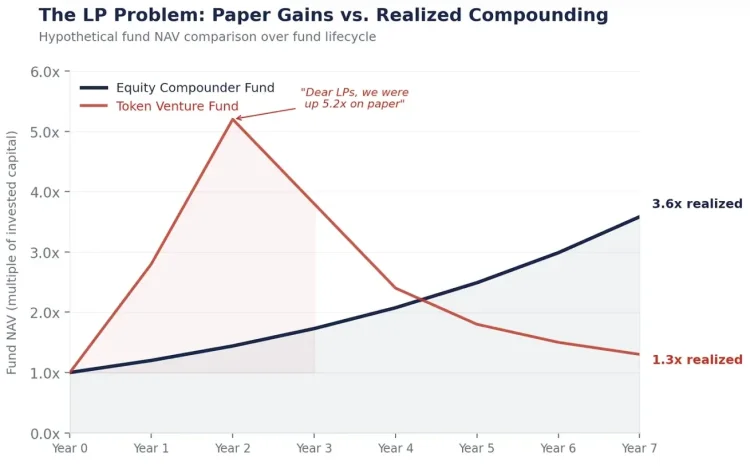 没有复利的加密货币，跑不赢股票？