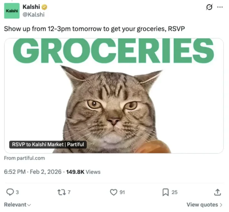 Polymarket vs. Kalshi：预测市场「梗图大战」完整时间线