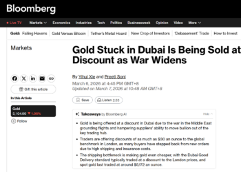 当黄金被「困」在迪拜，是时候旗帜鲜明「唱多」香港了