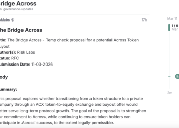 以股权置换代币，Across带头「叛变」，DAO模式遭遇现实拷问