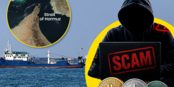 伊朗开枪，打了一艘向骗子交比特币过路费的油轮