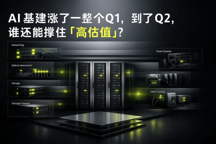 AI 基建涨了一整个 Q1，到了 Q2，谁还能撑住「高估值」？