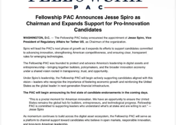 Tether高管掌舵第二大加密PAC，3亿美元押注中期选举