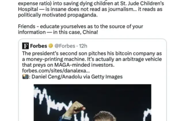 特朗普次子的比特币游戏：自己大赚1亿美元，散户暴亏5亿