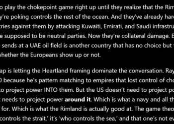 边缘地带的回归：一场围绕海权、能源与美元的再博弈