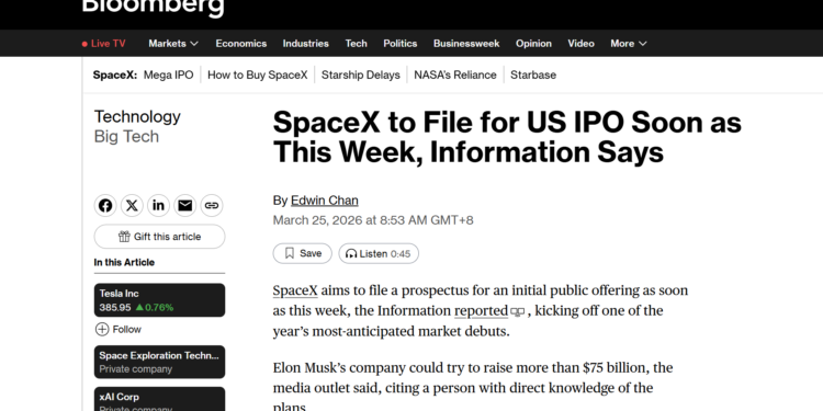 SpaceX 上市发令枪还没响，「太空板块」的聪明钱已开始抢跑？